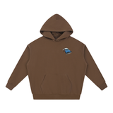 We Deliver Hoodie - Pocket in Coffee — On The Job Clothing