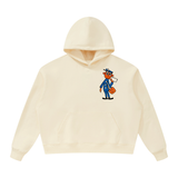 Lil Zip Hoodie in Apricot — On The Job Clothing