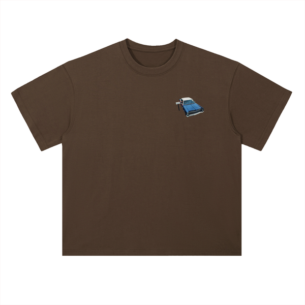 We Deliver Tee - Pocket in Coffee — On The Job Clothing