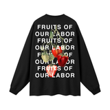 Specimen Long Sleeve in Black, second view — On The Job Clothing