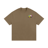 Little Truck Heavyweight Tee in Coffee — On The Job Clothing