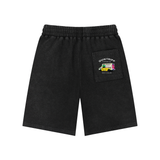 Mail Truck Waffle Knit Shorts