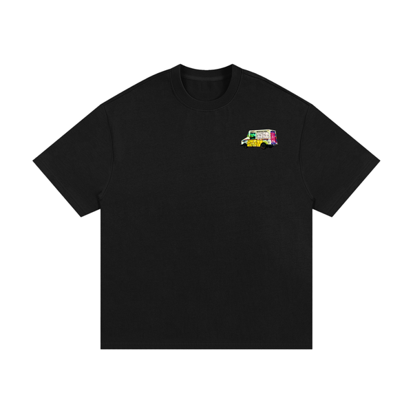 Little Truck Heavyweight Tee in Black — On The Job Clothing