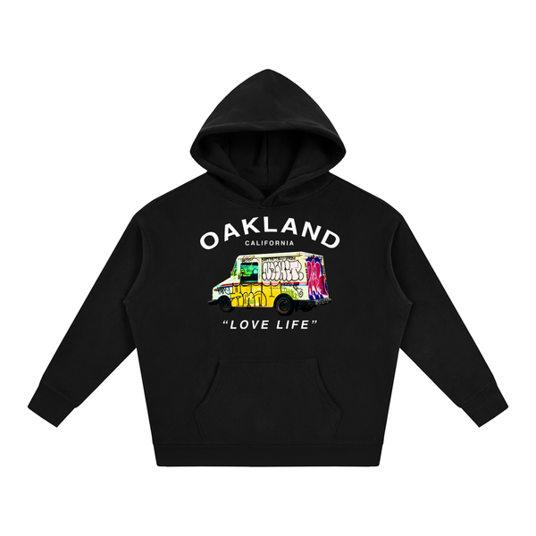 Oakland Mail Truck Hoodie in Black — On The Job Clothing
