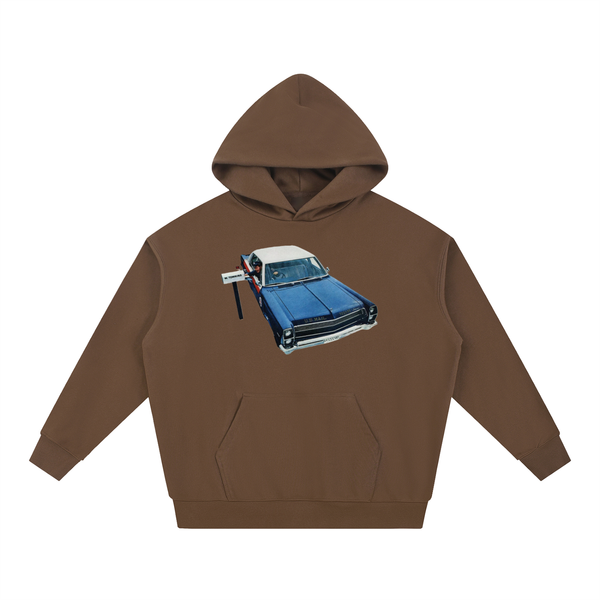 We Deliver Hoodie - Full in Coffee — On The Job Clothing