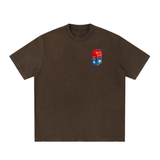Little Retro Mailbox Tee in Coffee — On The Job Clothing