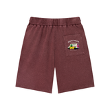 Mail Truck Waffle Knit Shorts