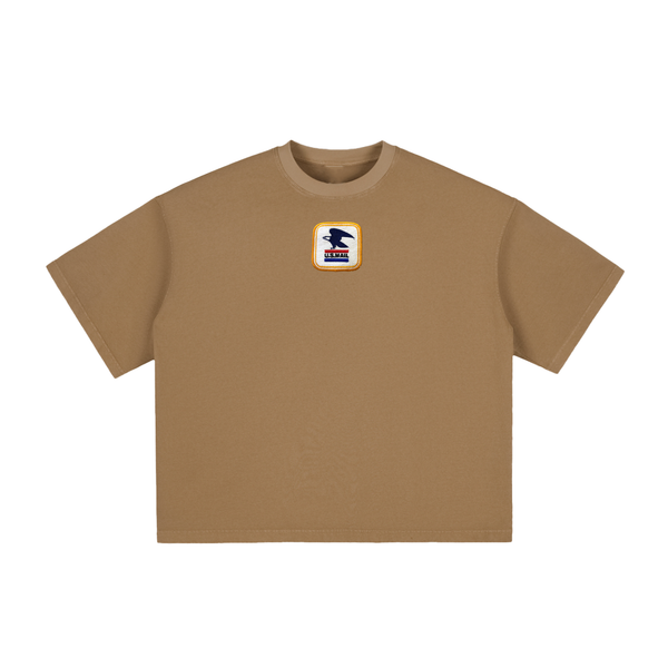 Gone Postal Tee in Brown — On The Job Clothing