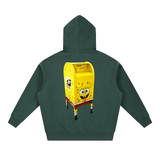 Essential Oversized Boxy Fit Fleece Hoodie — On The Job Clothing