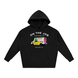 Mail Truck Hoodie in Black — On The Job Clothing