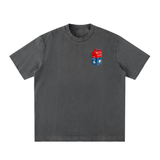 Little Retro Mailbox Tee in Dark Gray — On The Job Clothing