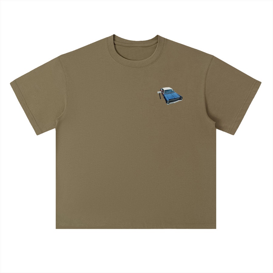 We Deliver Tee - Pocket in Deep Khaki — On The Job Clothing