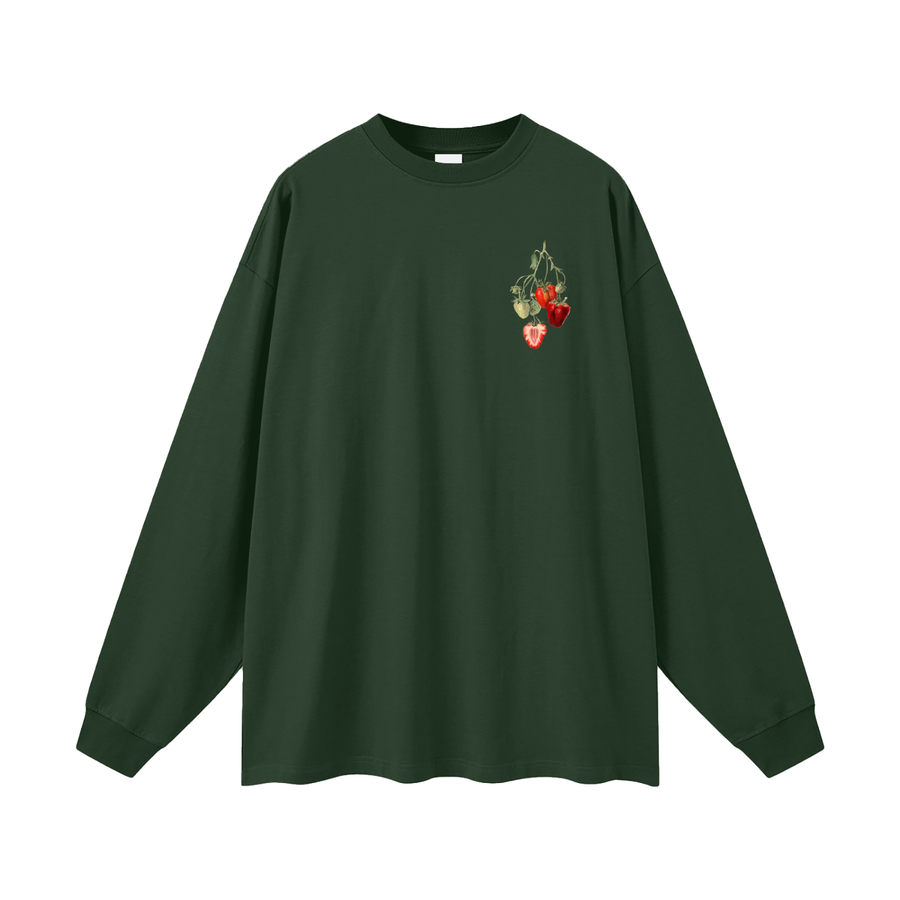 Specimen Long Sleeve in Blackish Green, second view — On The Job Clothing