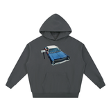 We Deliver Hoodie - Full in Dark Gray — On The Job Clothing
