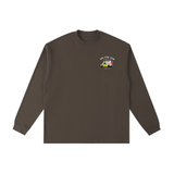 Mail Truck Long Sleeve Tee in Coffee — On The Job Clothing