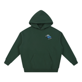 We Deliver Hoodie - Pocket in Blackish Green — On The Job Clothing