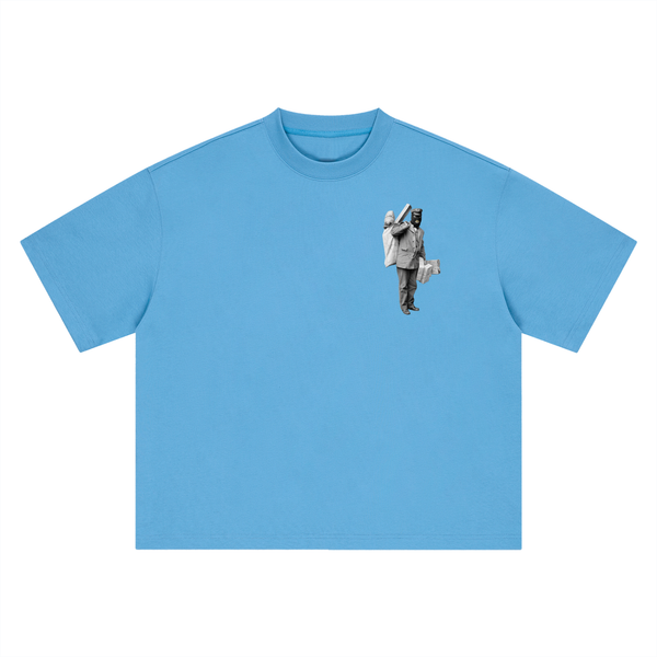 OTJ Tee in Sky Blue — On The Job Clothing