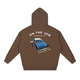 We Deliver Hoodie - Pocket — On The Job Clothing