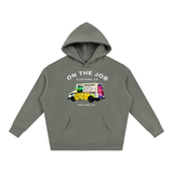 Mail Truck Hoodie in Gray — On The Job Clothing