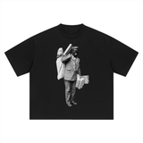 OTJ Heavy Tee in Black — On The Job Clothing