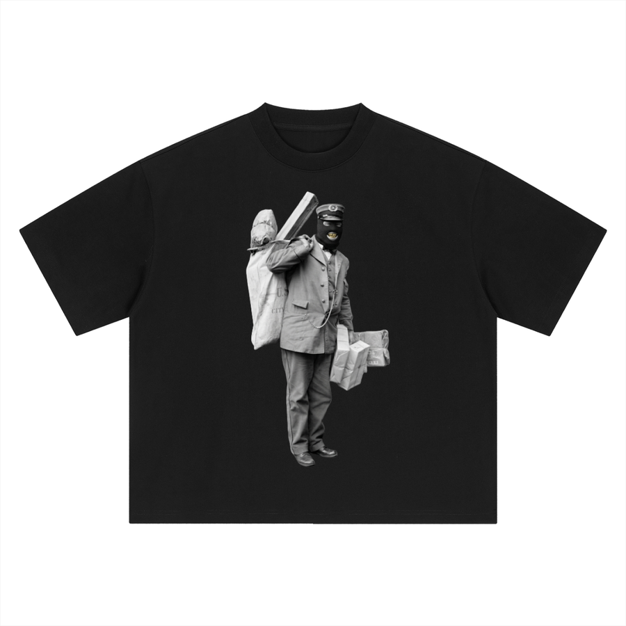 OTJ Heavy Tee in Black — On The Job Clothing