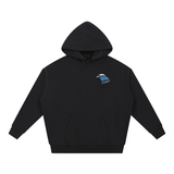 We Deliver Hoodie - Pocket in Black — On The Job Clothing