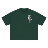 OTJ Tee in Dark Green — On The Job Clothing
